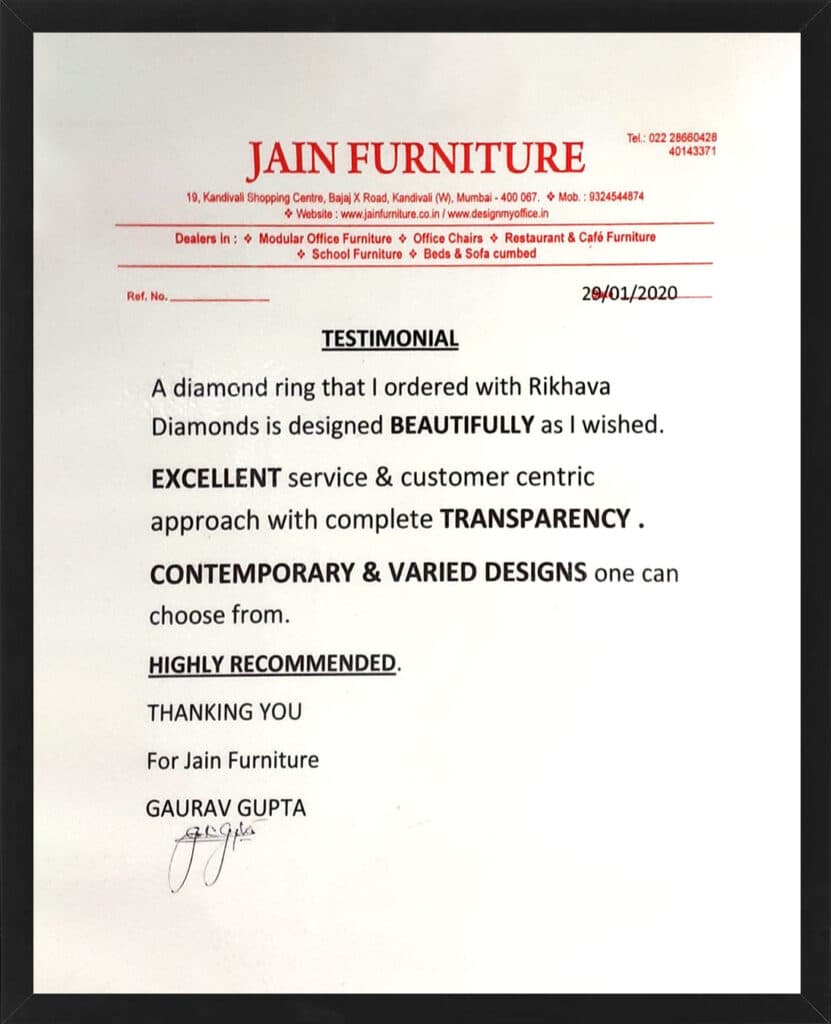 Jain Furniture 03 Aug 2022 13 24 26 831x1024 1, Rikhava Diamonds