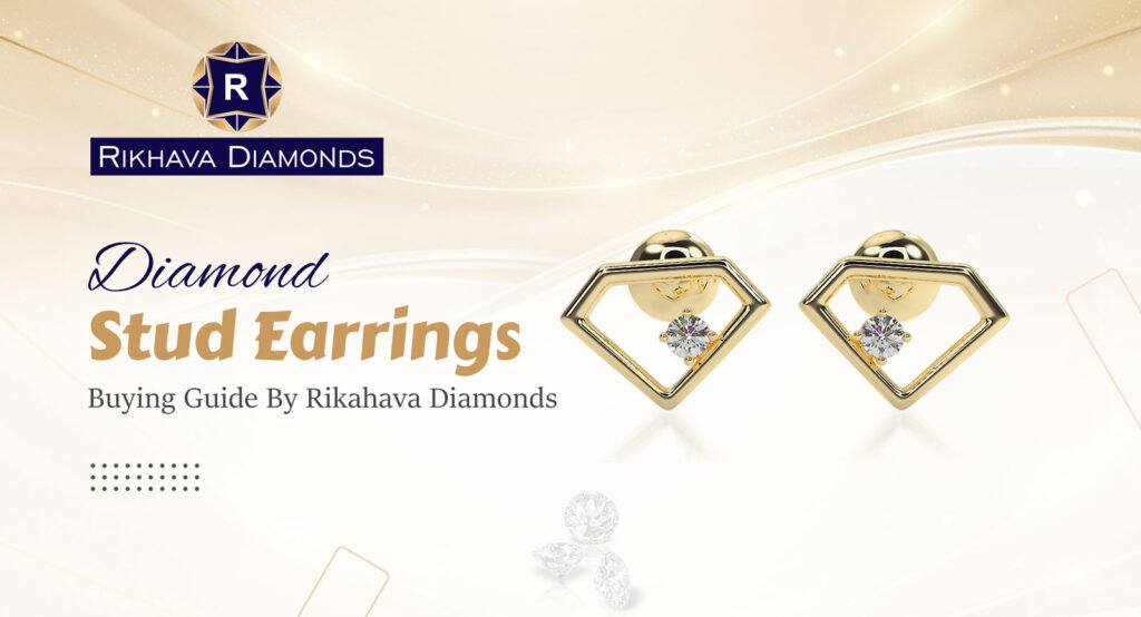 Diamond Stud Earrings 1024x554, Rikhava Diamonds