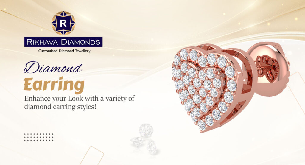 Diamond Earring 2 1024x554, Rikhava Diamonds